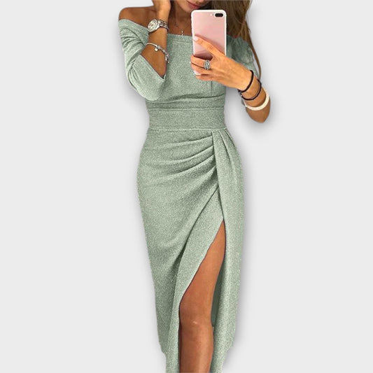 Elegant Off-Shoulder Dress