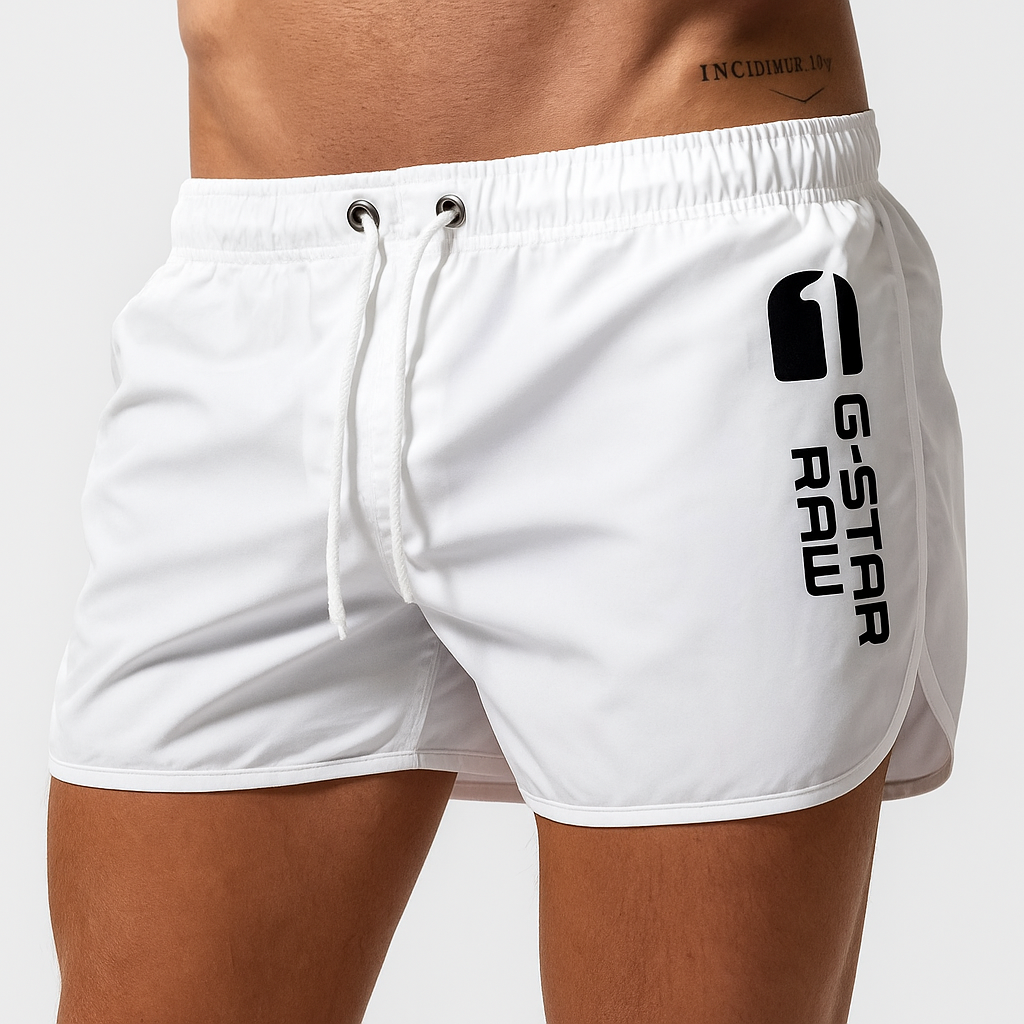 Handmade swim trunks for men"
