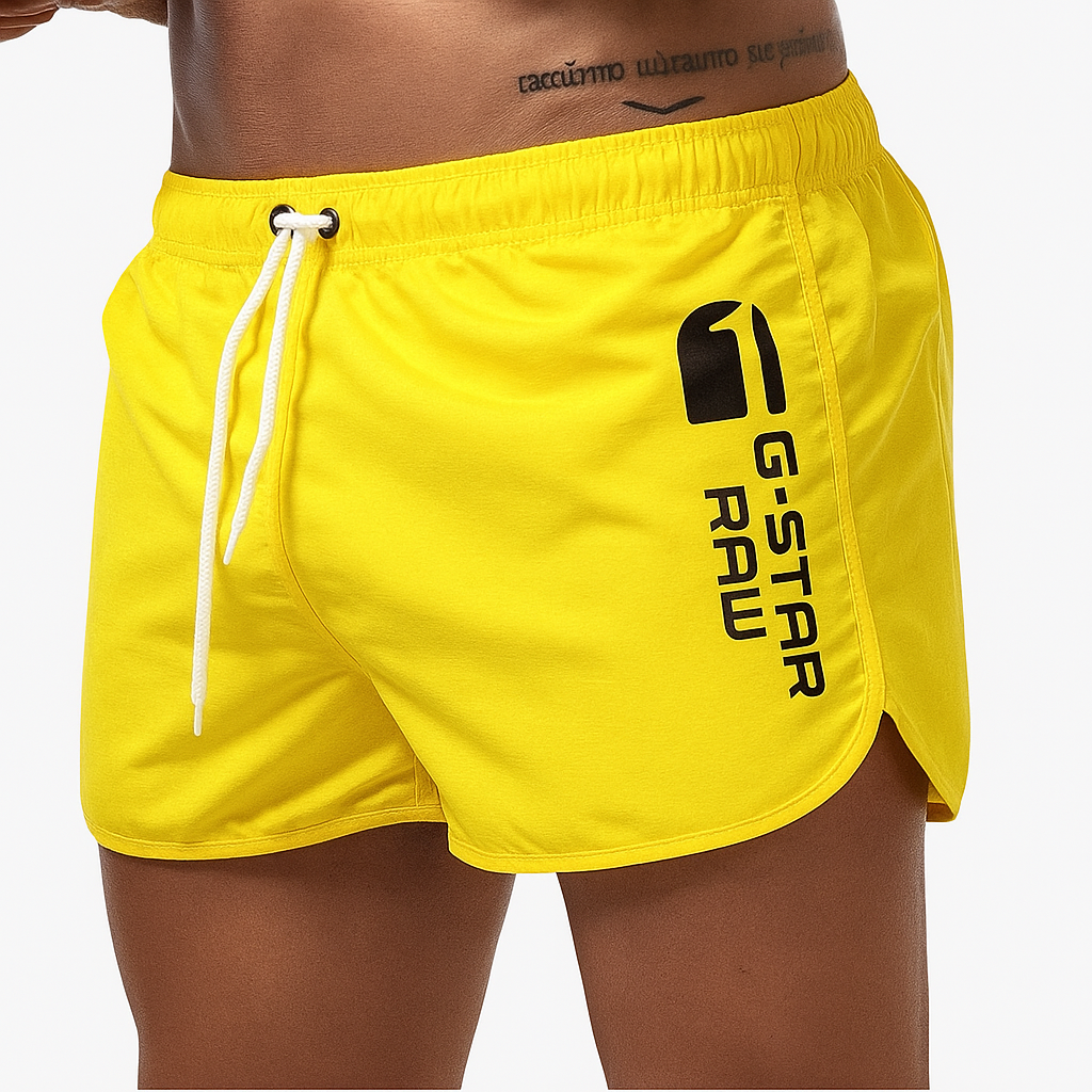 Handmade swim trunks for men"