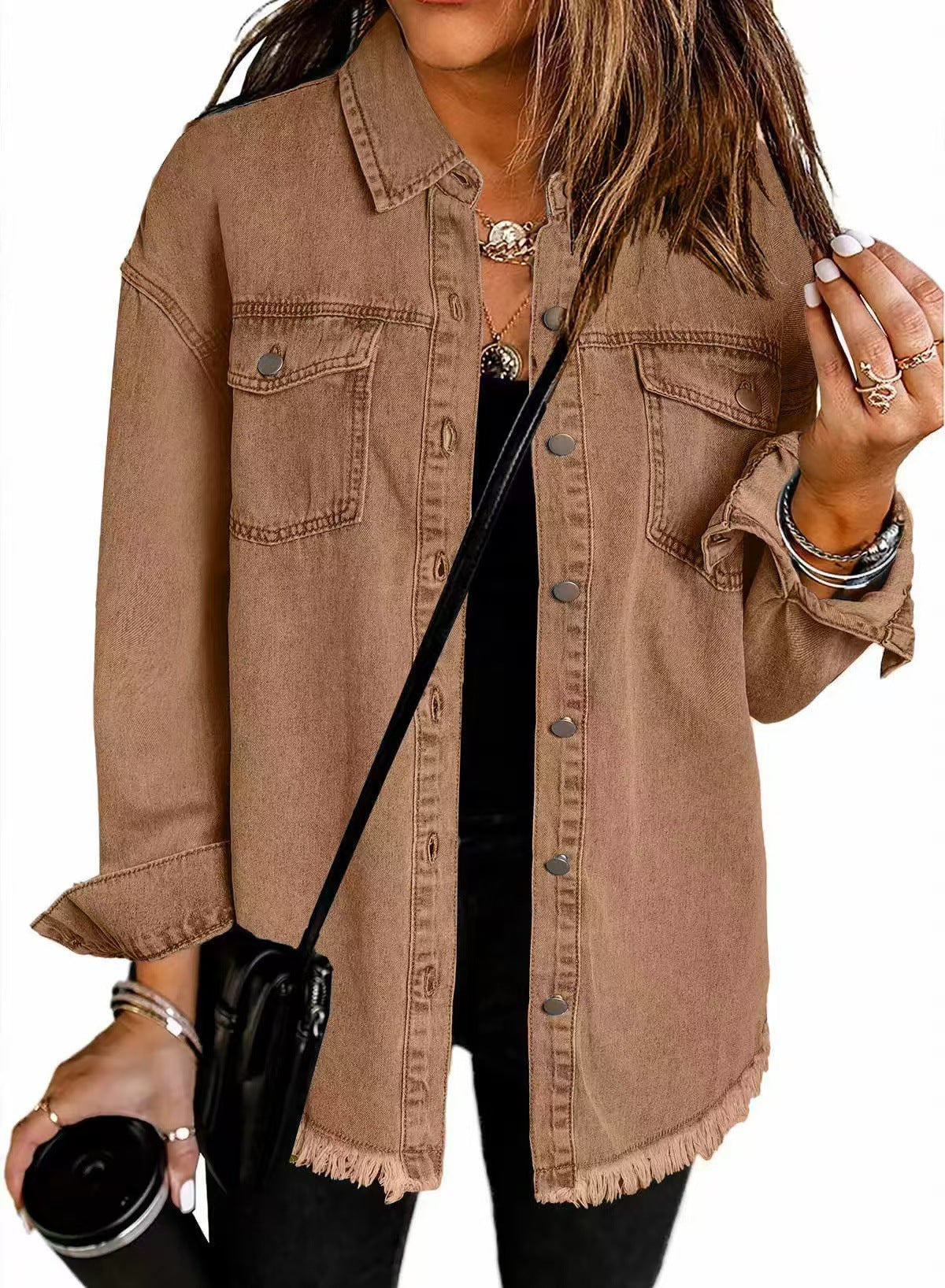 Luxe Regina™ | Classic everyday denim jacket