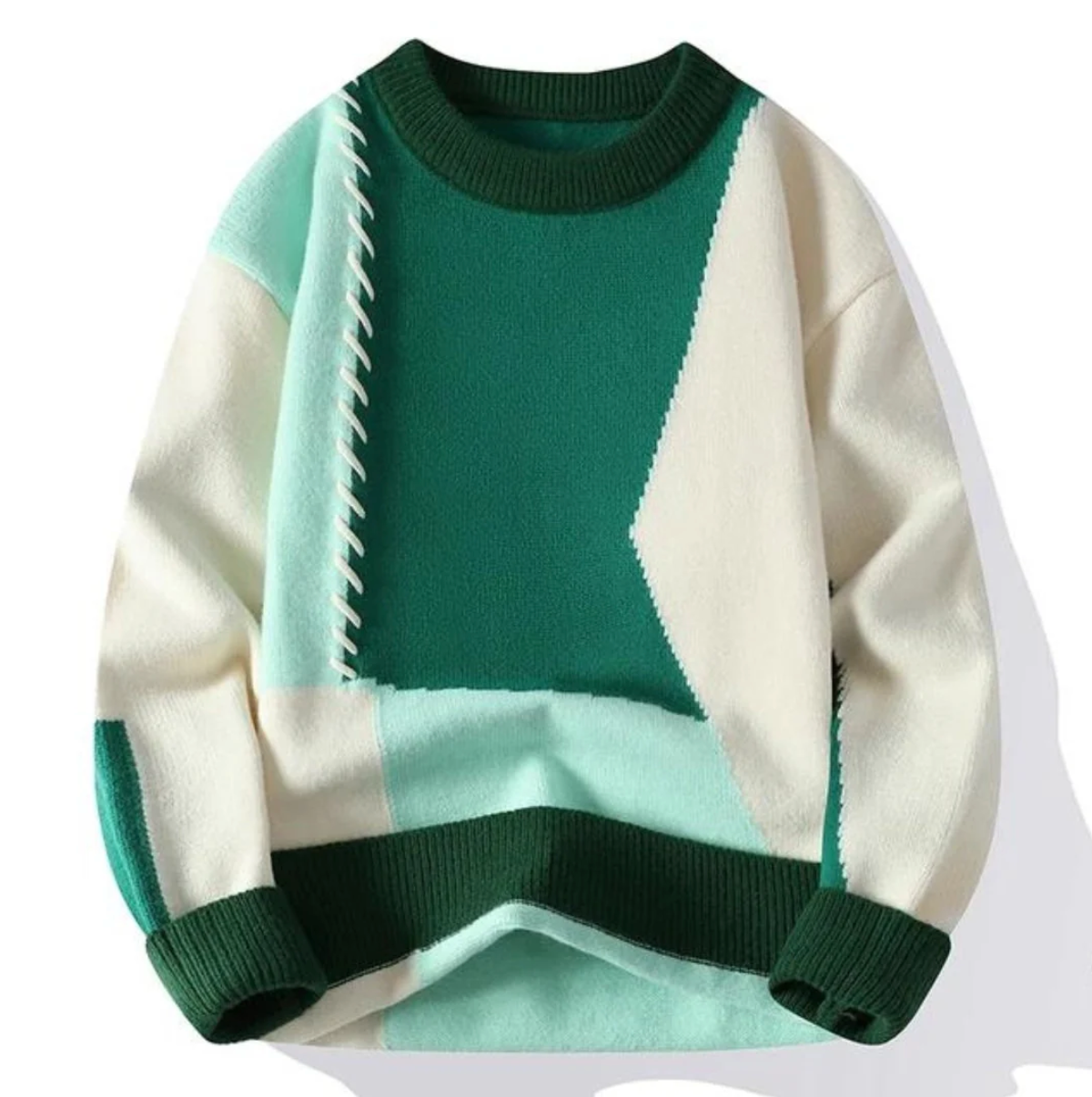 Steven | Patchwork Sweater