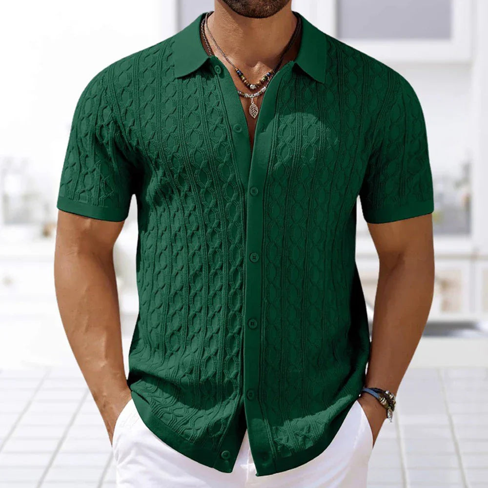 Button-Up Poloshirt