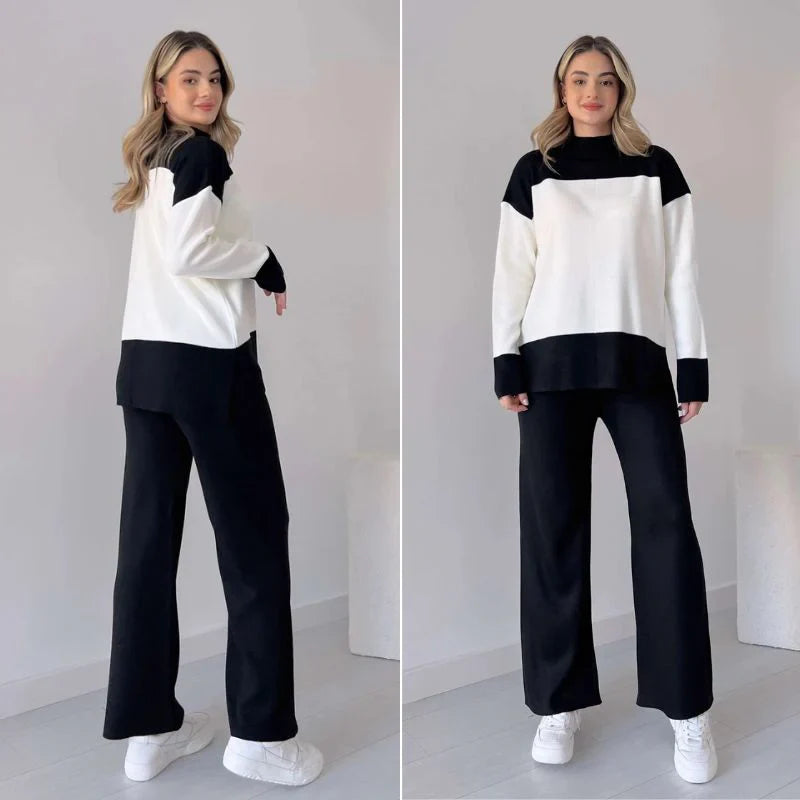 Stylish and Comfortable Tracksuit with a Trendy Touch!