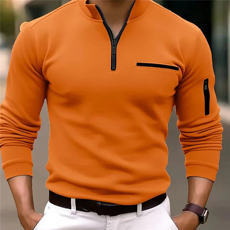 Mike | Long sleeve polo