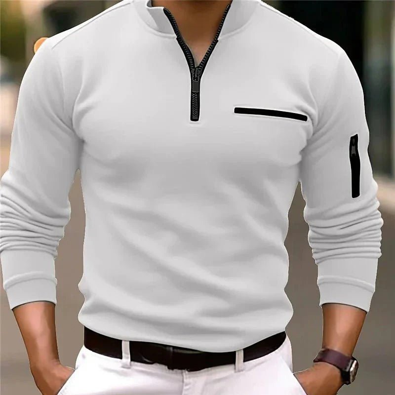 Mike | Long sleeve polo