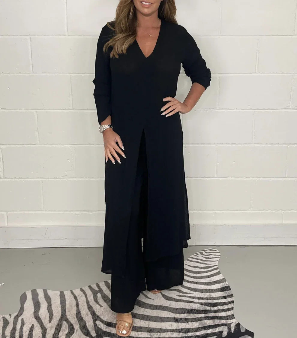 Two-Piece Ensemble for a Breezy Spring