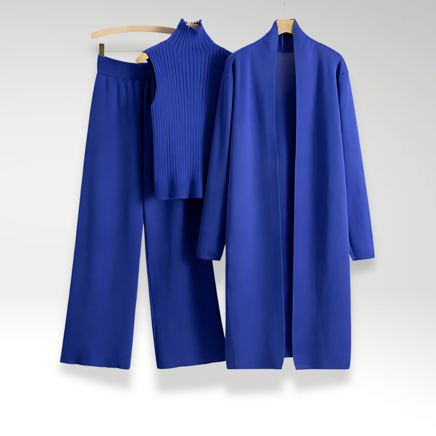 Luxury Three-Piece Knit Set