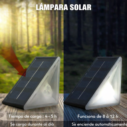 Luces LED Solares | Iluminación Automática Sin Cables