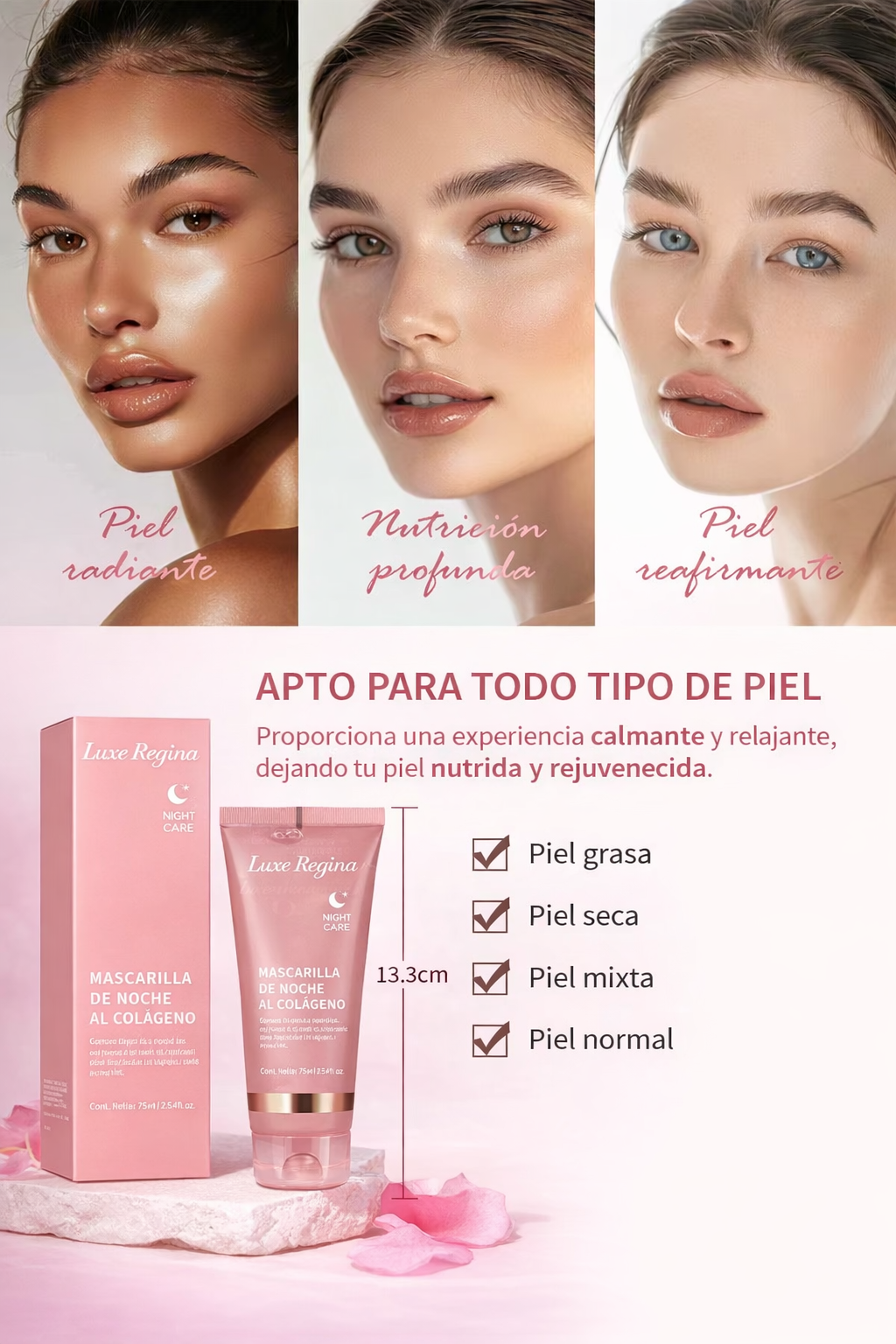 Luxe Regina™ - Maschera al collagene