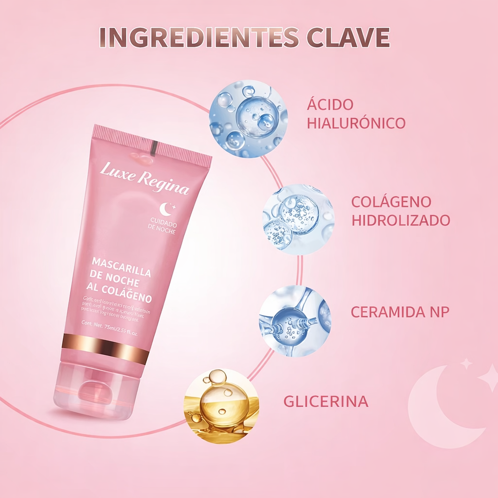 Luxe Regina™ - Maschera al collagene