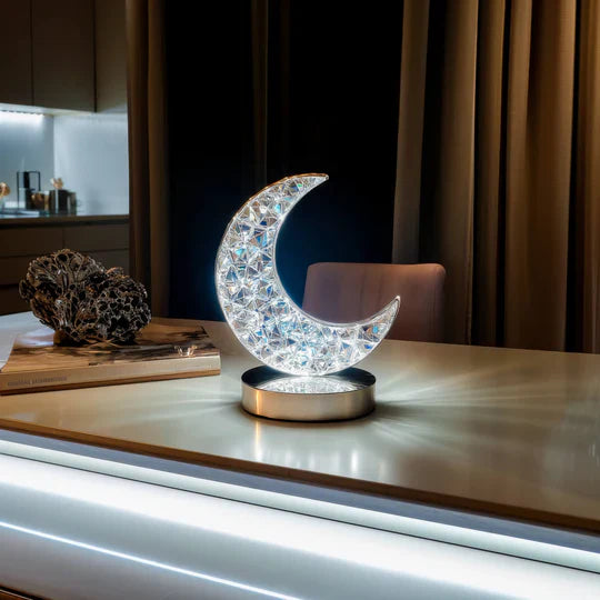 Lámpara Lunar Suave | Iluminación Cálida y Relajante