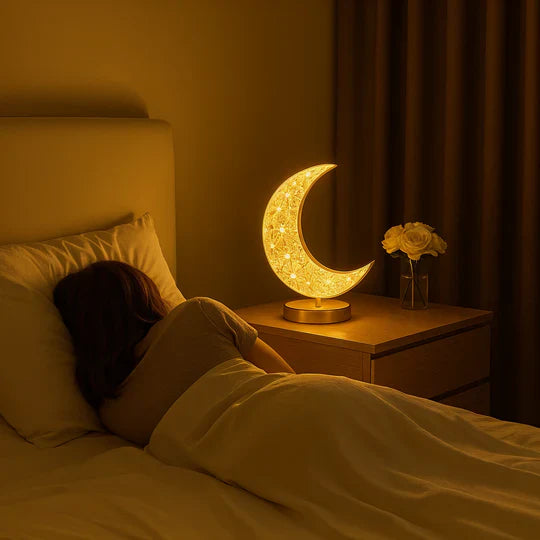 Lámpara Lunar Suave | Iluminación Cálida y Relajante