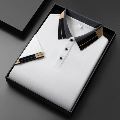 Luxe Regina™ | Polo Shirt with Contrasting Details