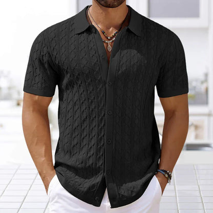 Button-Up Poloshirt