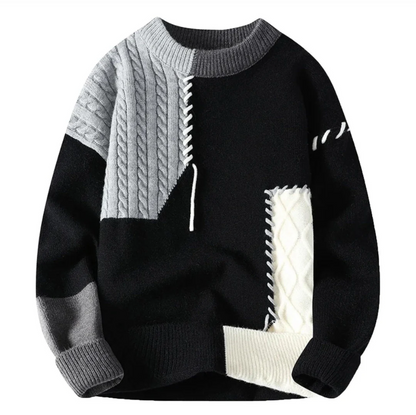 Steven | Patchwork Sweater
