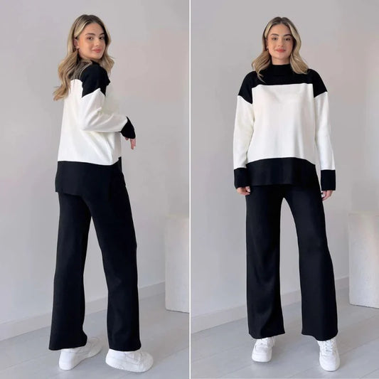 Stylish and Comfortable Tracksuit with a Trendy Touch!
