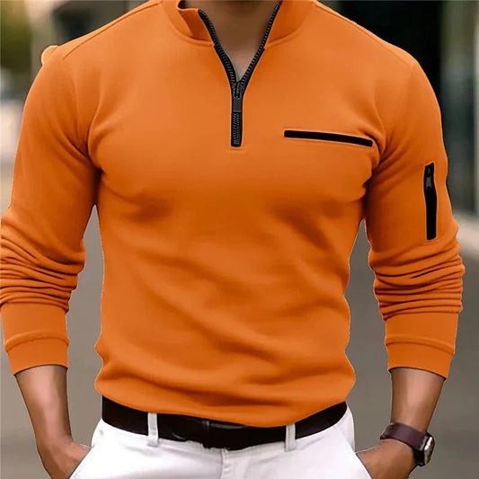 Mike | Long sleeve polo