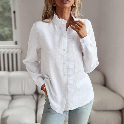 Comfortable Long Sleeve Blouse